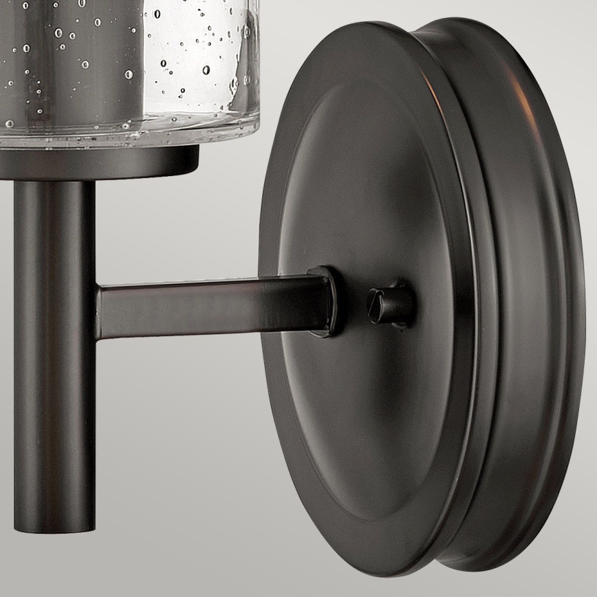 Hinkley - Vägglampa COLLIER 1xE27/60W/230V svart