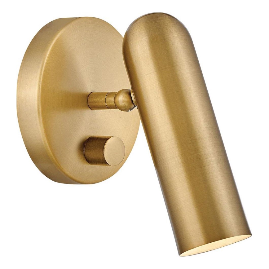 Hinkley HK-DAX1-HB - DAX dimbar LED-väggarmatur 9W/230V 3000K, guld