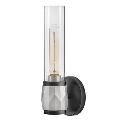 Hinkley - Badrumsvägglampa ELLISON 1xE27/40W/230V IP44 svart