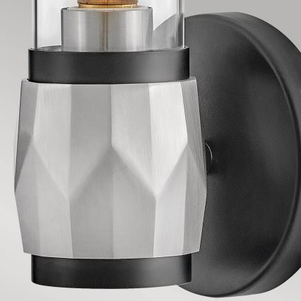 Hinkley - Badrumsvägglampa ELLISON 2xE27/40W/230V IP44 svart