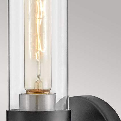 Hinkley - Badrumsvägglampa ELLISON 2xE27/40W/230V IP44 svart