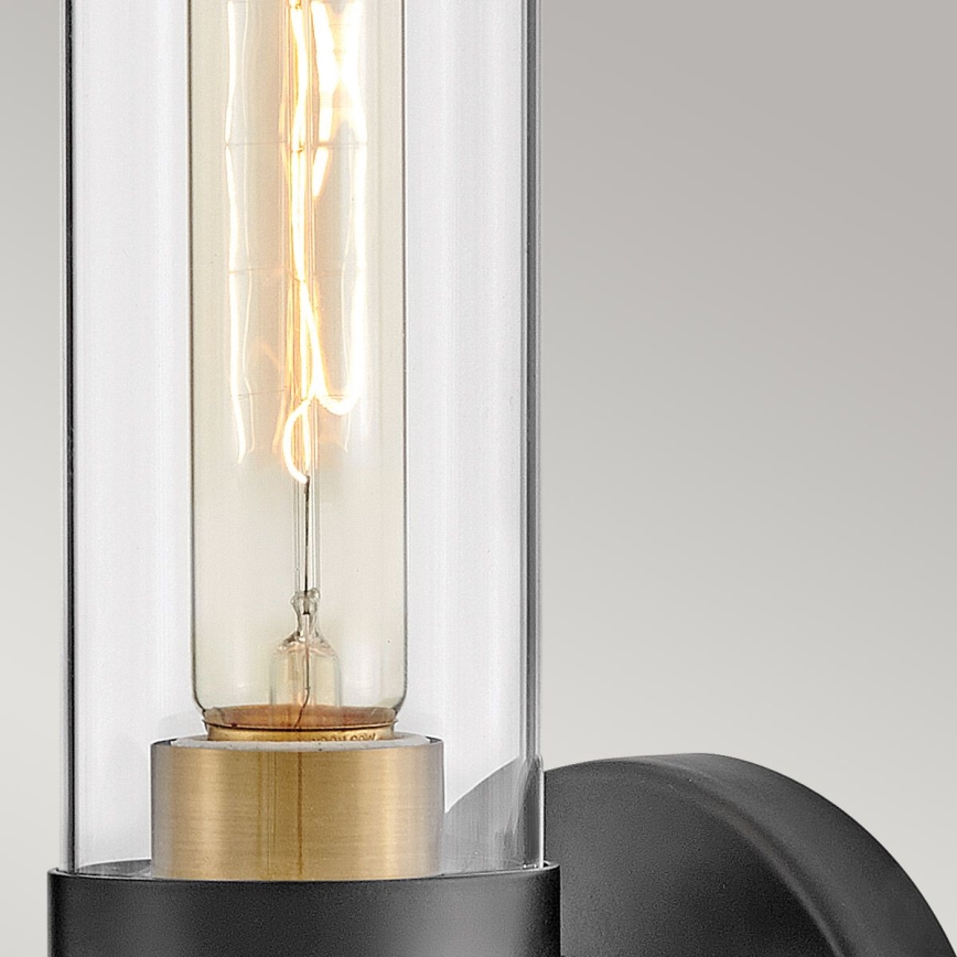 Hinkley - Vägglampa för badrum ELLISON 1xE27/40W/230V IP44 guld