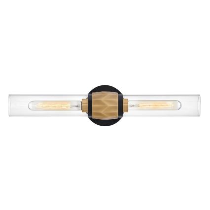 Hinkley - Vägglampa för badrum ELLISON 2xE27/40W/230V IP44 guld