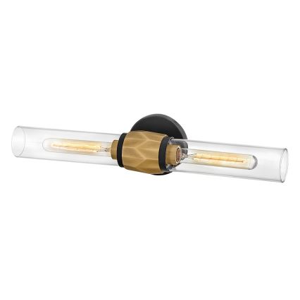 Hinkley - Vägglampa för badrum ELLISON 2xE27/40W/230V IP44 guld