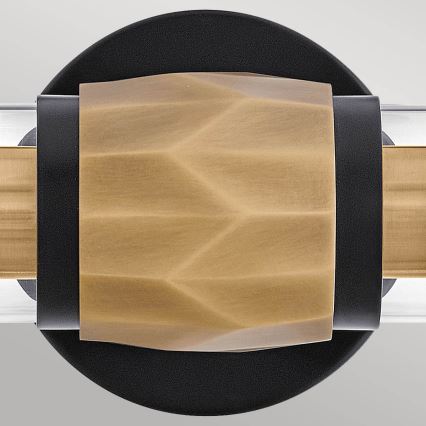 Hinkley - Vägglampa för badrum ELLISON 2xE27/40W/230V IP44 guld