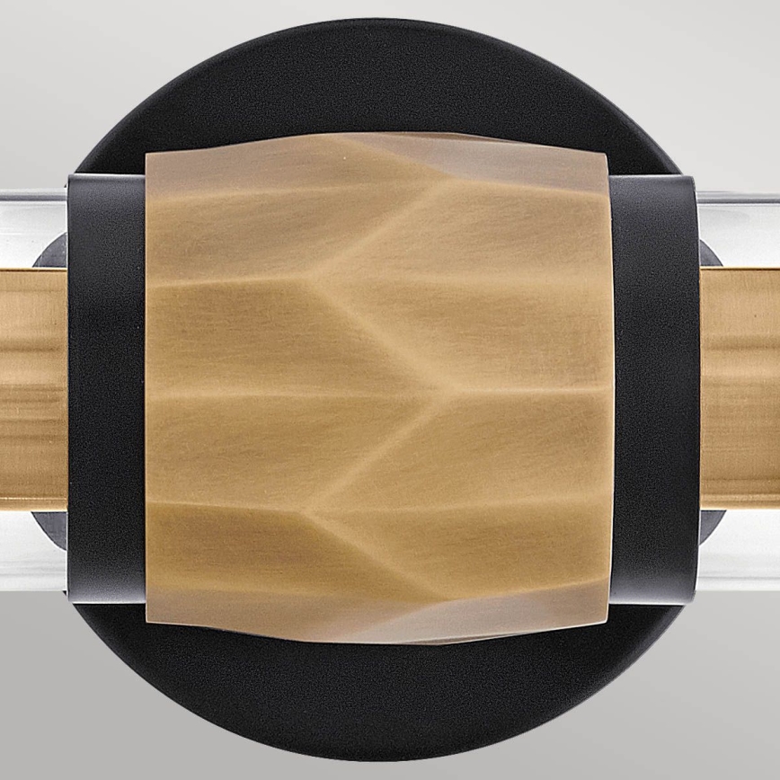 Hinkley - Vägglampa för badrum ELLISON 2xE27/40W/230V IP44 guld