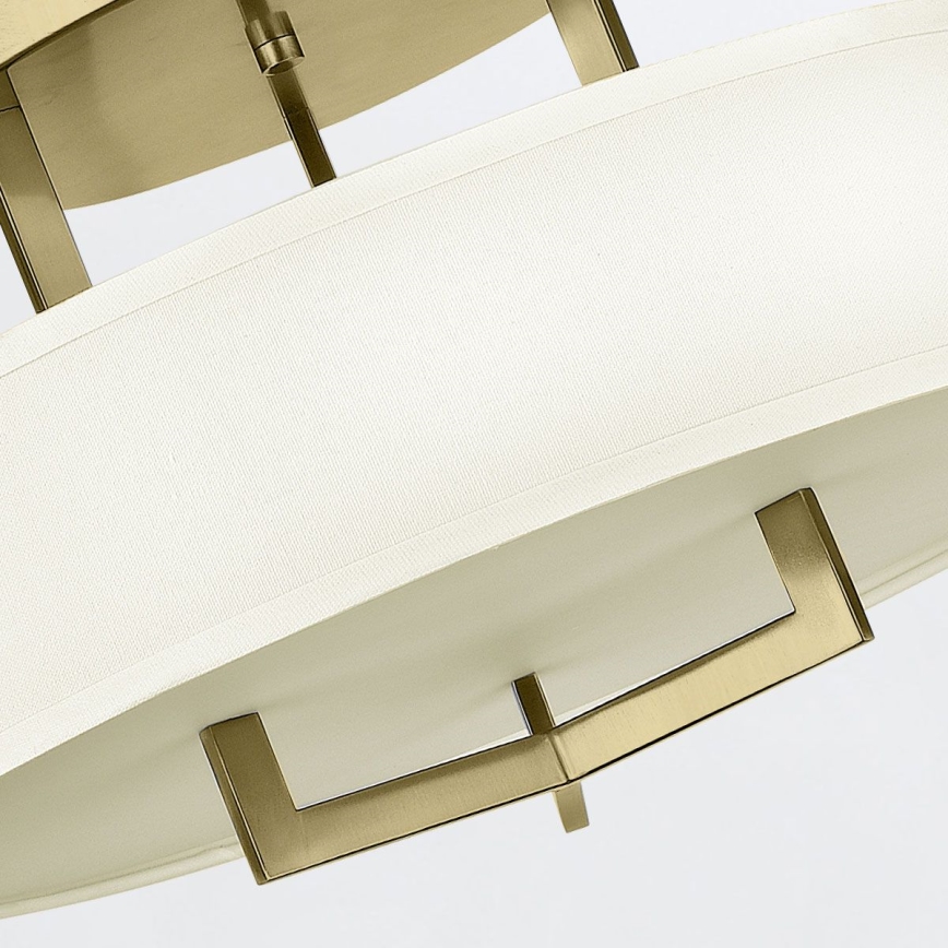 Hinkley - Taklampa HAMPTON 3xE27/60W/230V Ø 50,8 cm guld