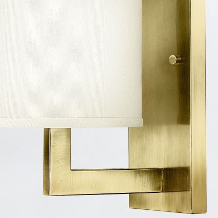 Hinkley - Vägglampa HAMPTON 1xE27/60W/230V guld