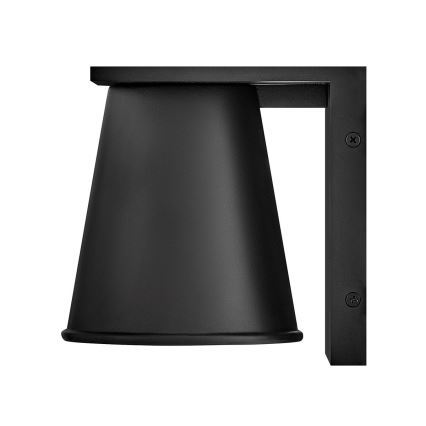 Hinkley - LED vägglampa för utomhusbruk HANS 1xGU10/8W/230V IP44 svart