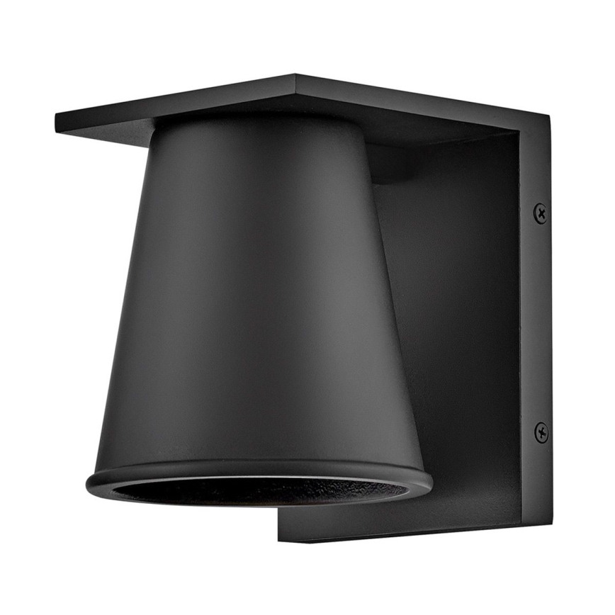 Hinkley - LED vägglampa för utomhusbruk HANS 1xGU10/8W/230V IP44 svart