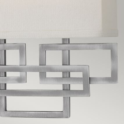 Hinkley - Vägglampa LANZA 2xE14/60W/230V matt krom