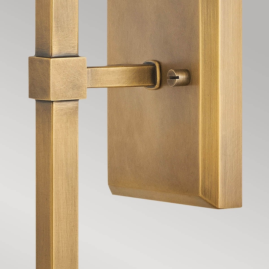 Hinkley - Vägglampa MOORE 1xE14/40W/230V guldfärgad