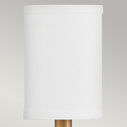 Hinkley - Vägglampa MOORE 1xE14/40W/230V guldfärgad