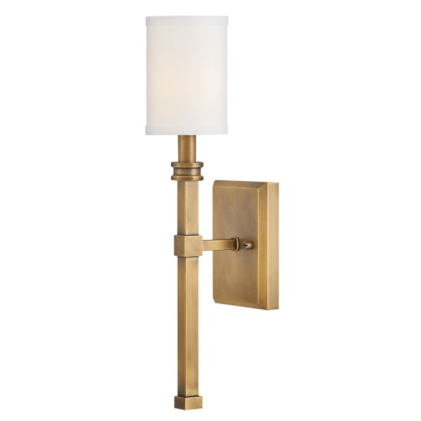 Hinkley - Vägglampa MOORE 1xE14/40W/230V guldfärgad