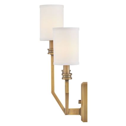 Hinkley - Vägglampa MOORE 3xE14/40W/230V guld