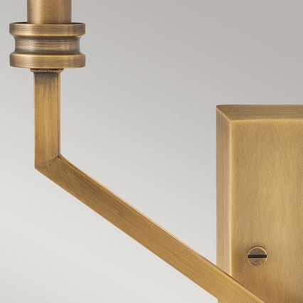 Hinkley - Vägglampa MOORE 3xE14/40W/230V guld