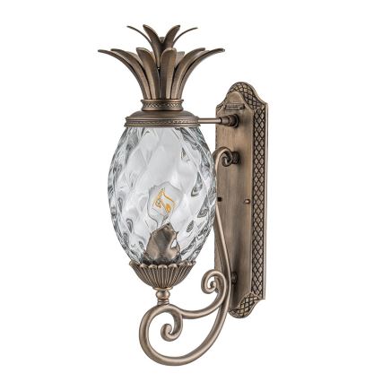 Hinkley - Vägglampa PLANTATION 1xE27/40W/230V brons