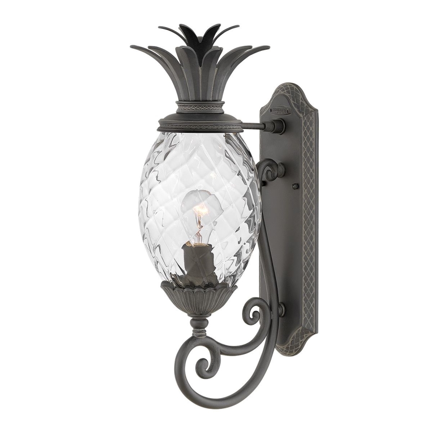 Hinkley - Vägglampa PLANTATION 1xE27/40W/230V svart
