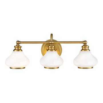 Hinkley - LED Vägglampa för badrum AINSLEY 3xG9/3W/230V IP44
