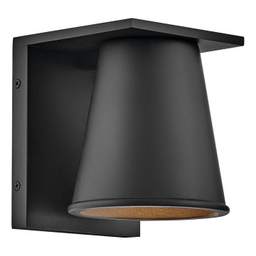 Hinkley - LED vägglampa för utomhusbruk HANS 1xGU10/8W/230V IP44 svart