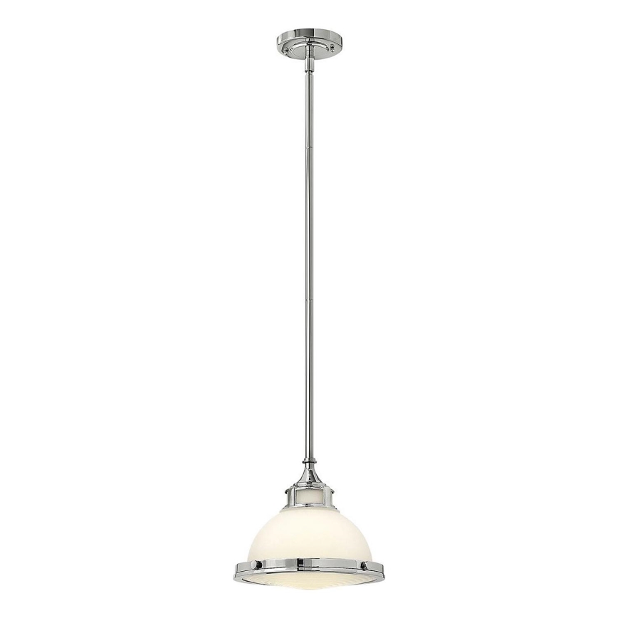 Hinkley - Pendelkrona AMELIA 1xE27/60W/230V skinande krom