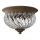 Hinkley - Taklampa PLANTATION 2xE27/60W/230V brons