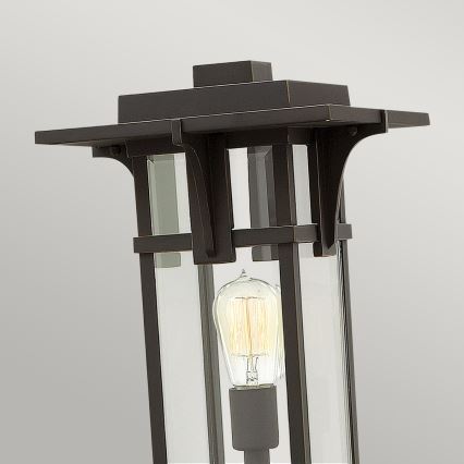 Hinkley - Utomhuslampa MANHATTAN 1xE27/100W/230V IP44 svart