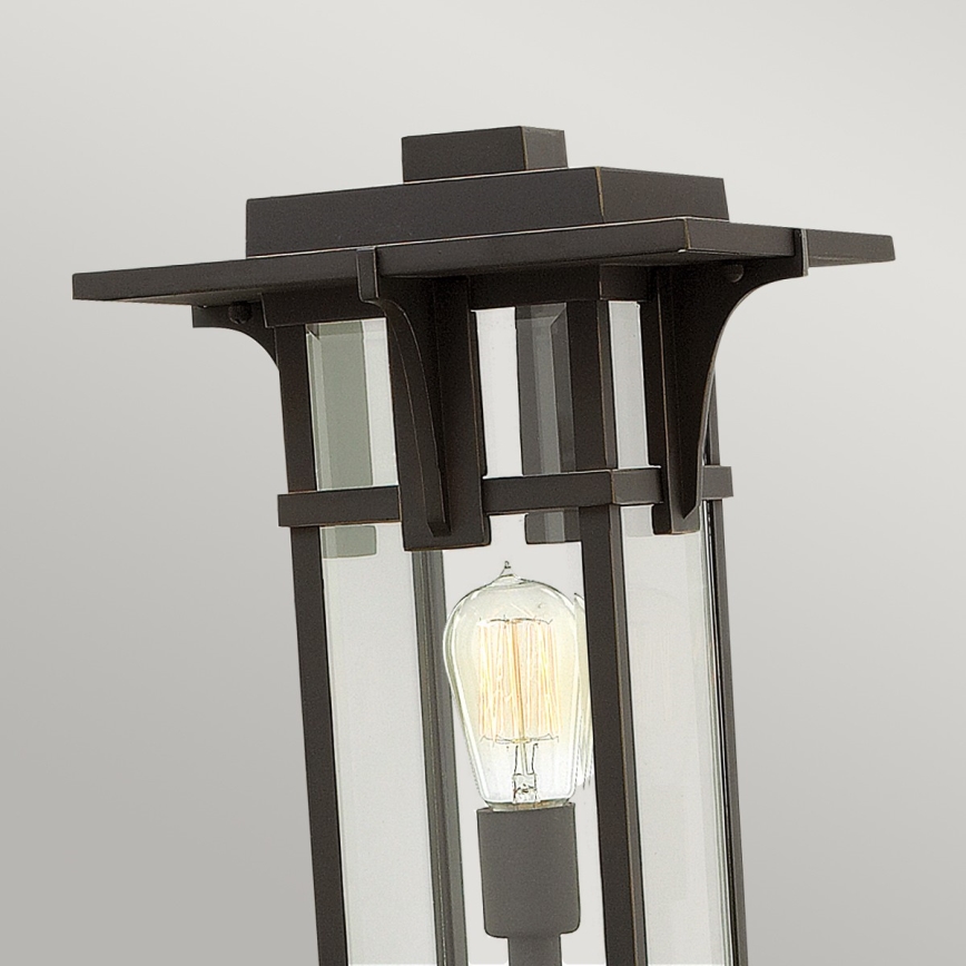 Hinkley - Utomhuslampa MANHATTAN 1xE27/100W/230V IP44 svart