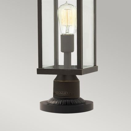 Hinkley - Utomhuslampa MANHATTAN 1xE27/100W/230V IP44 svart