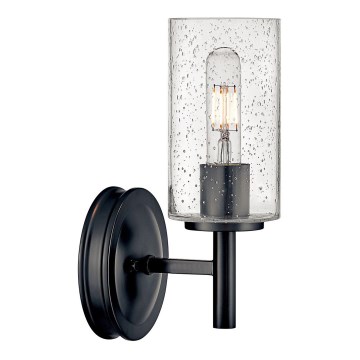 Hinkley - Vägglampa COLLIER 1xE27/60W/230V svart