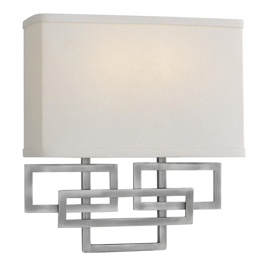 Hinkley - Vägglampa LANZA 2xE14/60W/230V matt krom