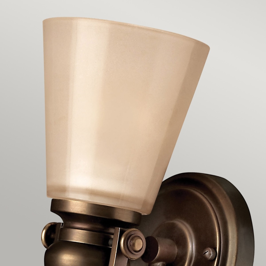 Hinkley - Vägglampa MAYFLOWER 1xE27/100W/230V brons