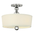 Hinkley - Ytmonterad taklampa ZELDA 3xE27/60W/230V blank krom