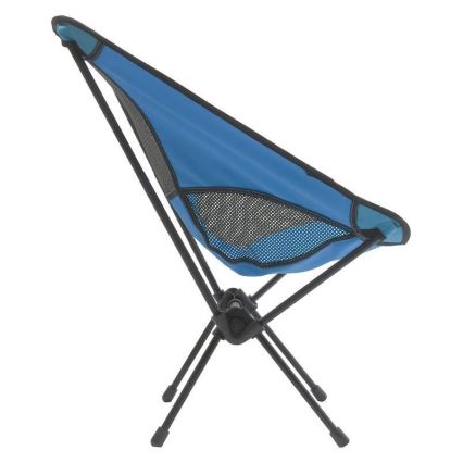 Hopfällbar campingstol blå 63 cm