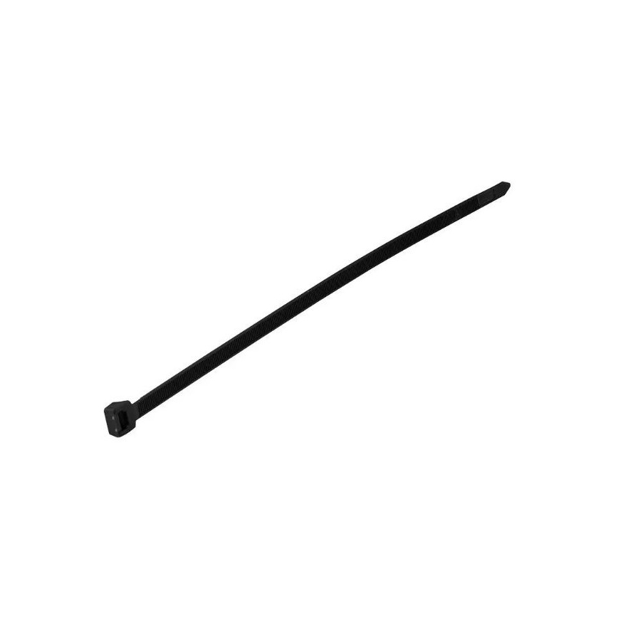 Hopfällbara plastband 2,5x100mm 100st svart