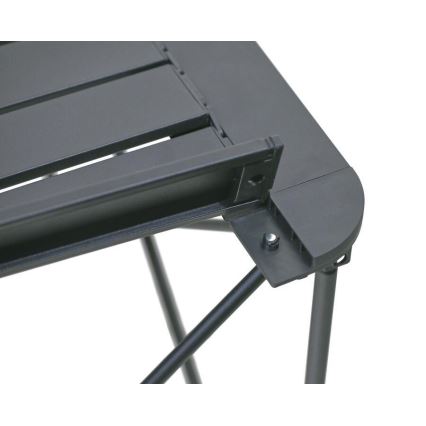 Hopfällbart campingbord 52x52cm antracit
