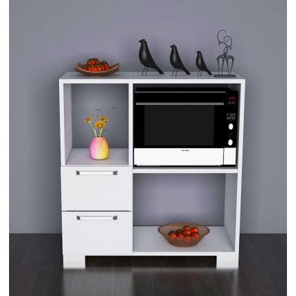 Hylla ECE 83x80 cm vit