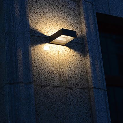 IBV 412022-104 - LED Utomhus Väggbelysning LED/6W/230V IP54