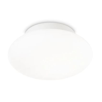 Ideal Lux - Badrum takbelysning BUBBLE 1xE27/60W/230V diameter 33,5 cm IP44 vit