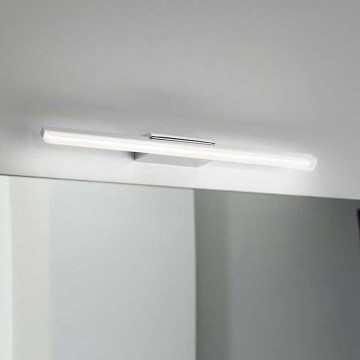 Ideal Lux - Badrumsspegel med LED-belysning RIFLESSO LED/16W/230V 62 cm CRI 90 IP54 skinande krom