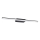 Ideal Lux - Badrumsspegel med LED-belysning RIFLESSO LED/16W/230V 62 cm CRI 90 IP54 svart