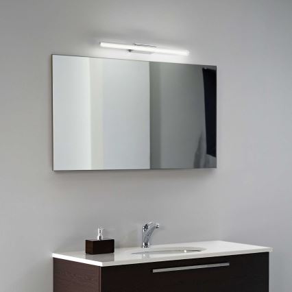 Ideal Lux - Badrumsspegel med LED-belysning RIFLESSO LED/16W/230V 62 cm CRI 90 IP54 skinande krom