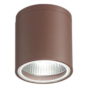 Ideal Lux - Badrumsspotlight GUN 1xGU10/28W/230V IP55 brun