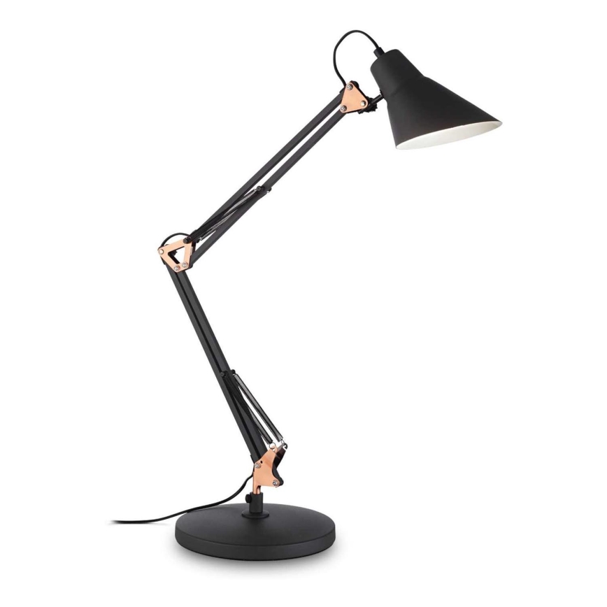 Ideal Lux - Bordslampa 1xE27/42W/230V svart