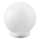 Ideal Lux - Bordslampa CARTA 1xE27/25W/230V diameter 30 cm vit