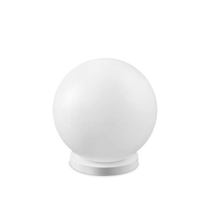 Ideal Lux - Bordslampa CARTA 1xE27/25W/230V diameter 40 cm vit
