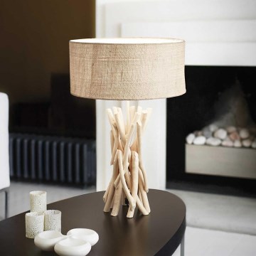 Ideal Lux - Bordslampa DRIFTWOOD 1xE27/60W/230V guava