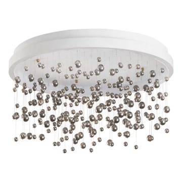 Ideal Lux - Dimbar LED ytmonterad ljuskrona ARMONY LED/56W/230V CRI 90 diameter 60 cm vit