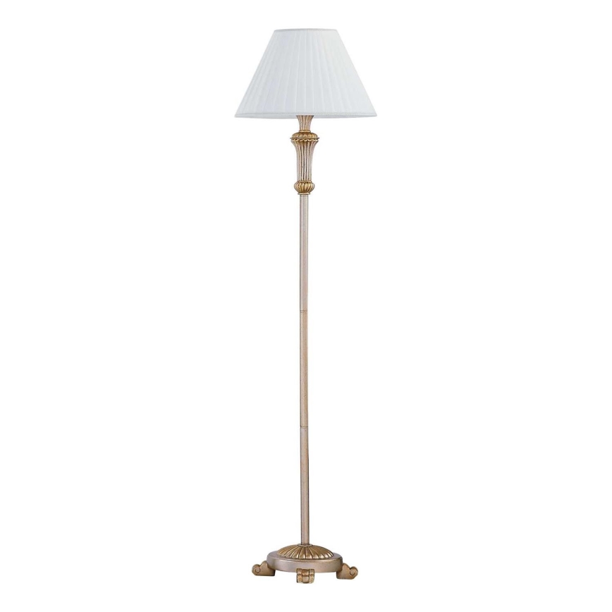 Ideal Lux - Golvlampa FIRENZE 1xE14/40W/230V guld