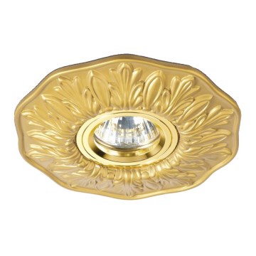 Ideal Lux - Infälld belysning  1xGU10/50W/230V gyllene
